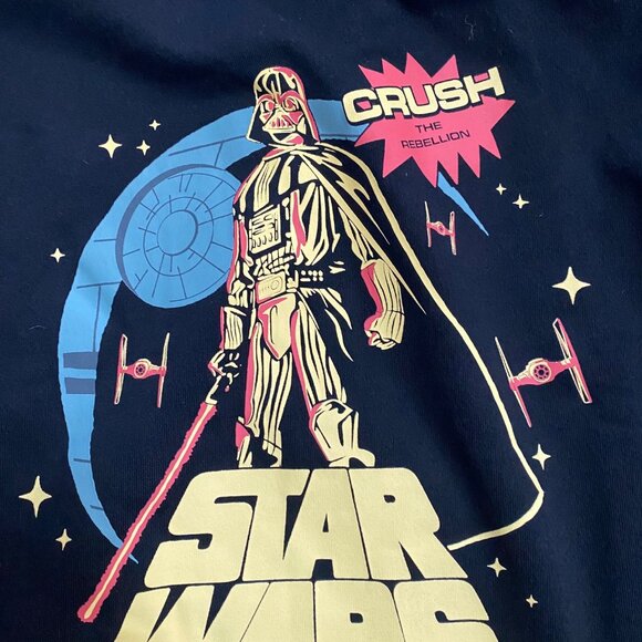 Hybrid Apparel Star Wars Darth Vader "Crush the Rebellion" Fleece, size M, NWT - Picture 5 of 8